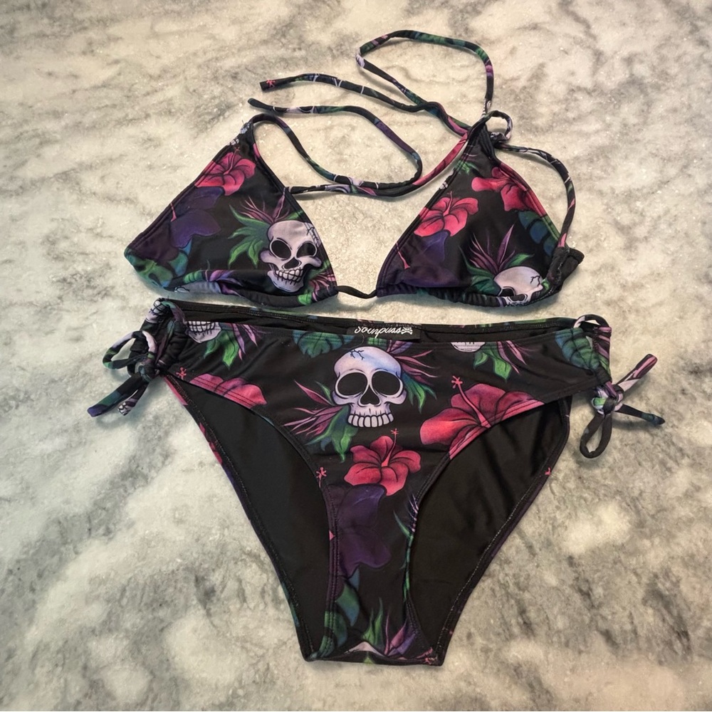 spooky island bikini 💀